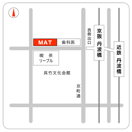 丹波橋マップ
